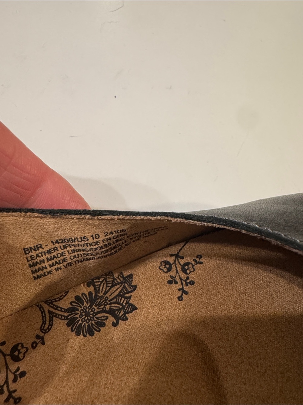 Taos Banter Mary Jane Black Leather Flats Size 10 - Picture 7 of 7
